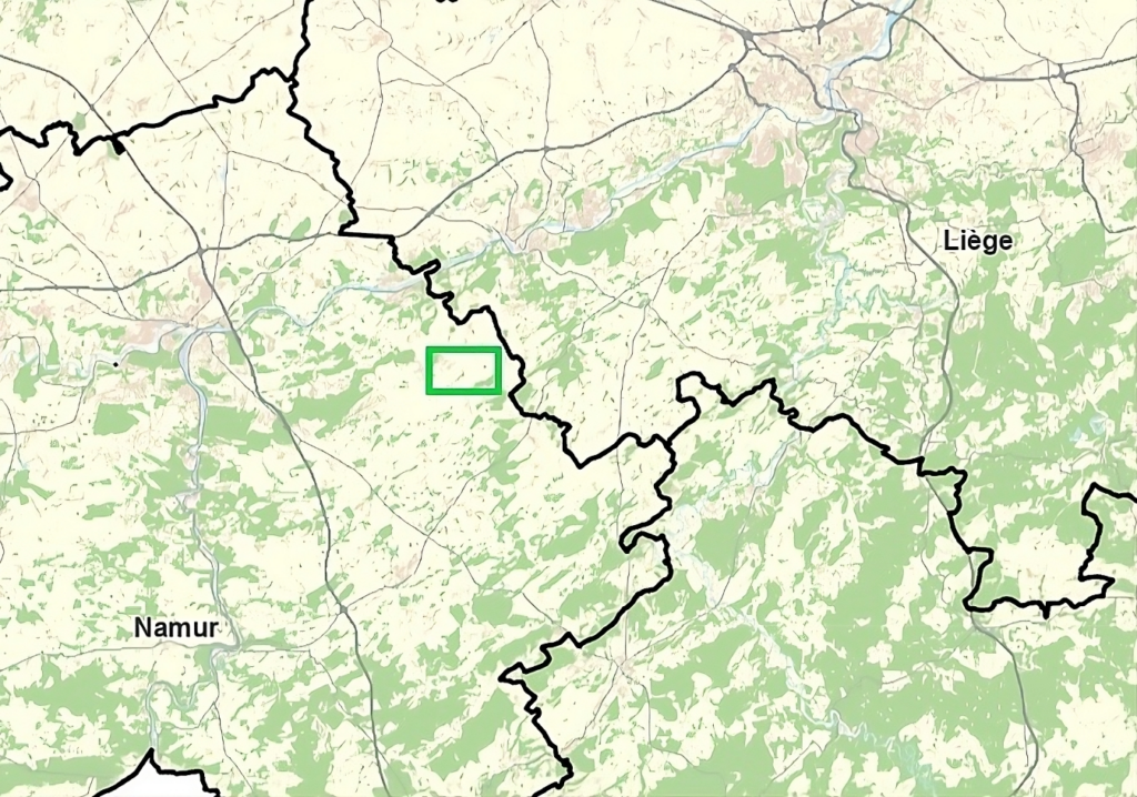 Carte de la région